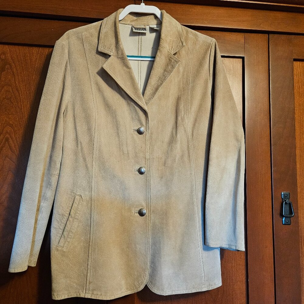 Beige Suede Jacket - Chico's Design 3